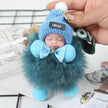 Cute Sleeping Doll Plush Doll Keychain Pendant Backpack Handbag Wallet Accessories