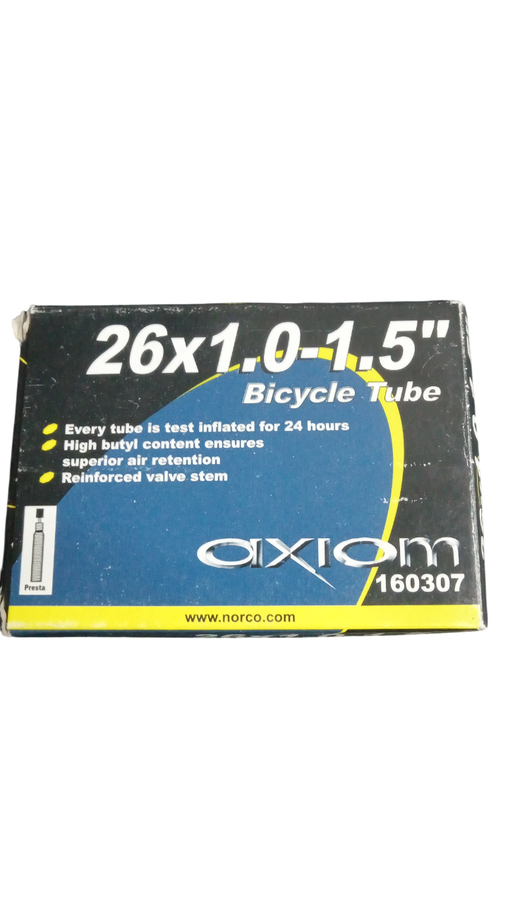 Axiom Presta Bicycle Tube by Norco 26x1.0-1.5