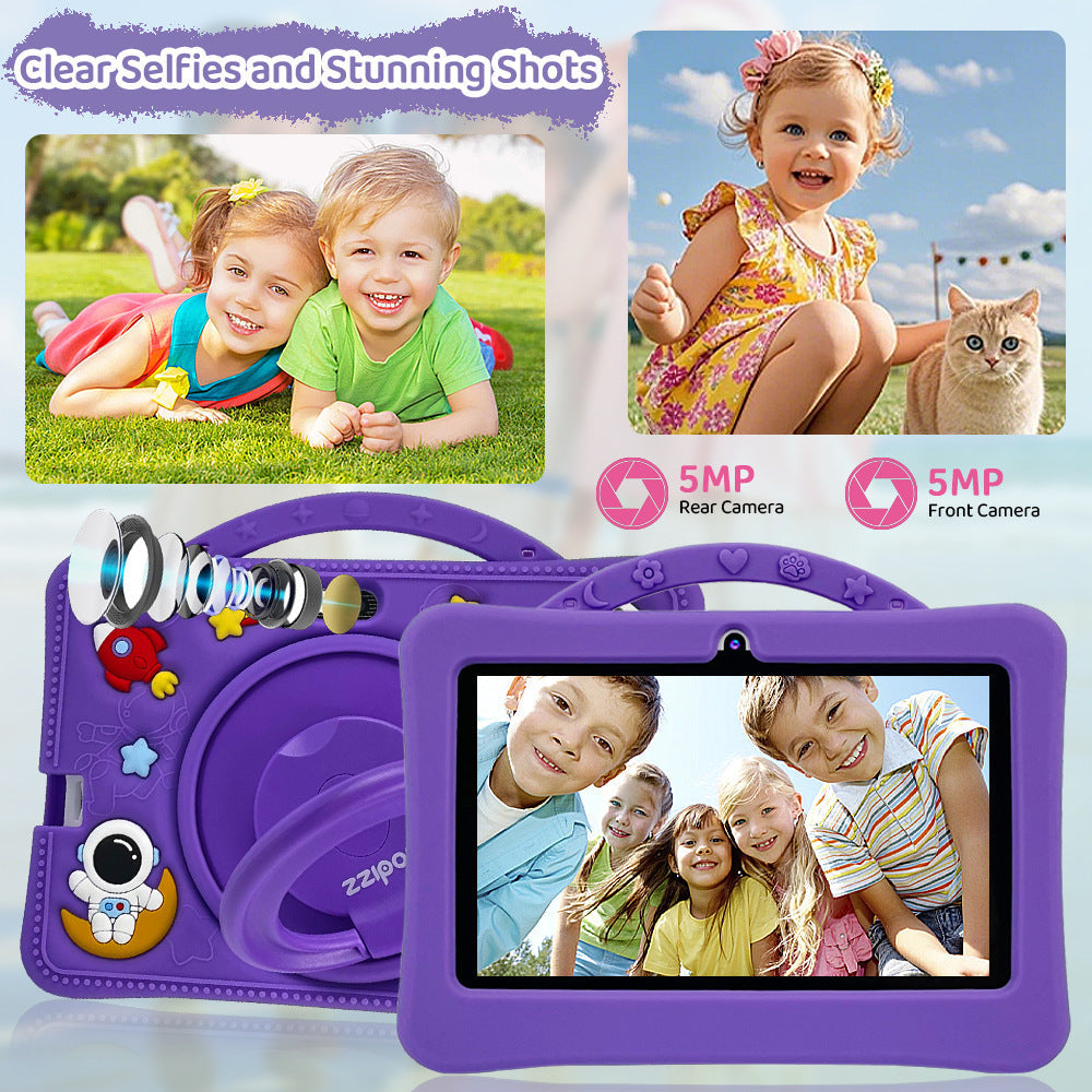 7-Inch Kids Bluetooth Tablet – IPS Screen, GPS, Stylus & 5–7Hr Battery
