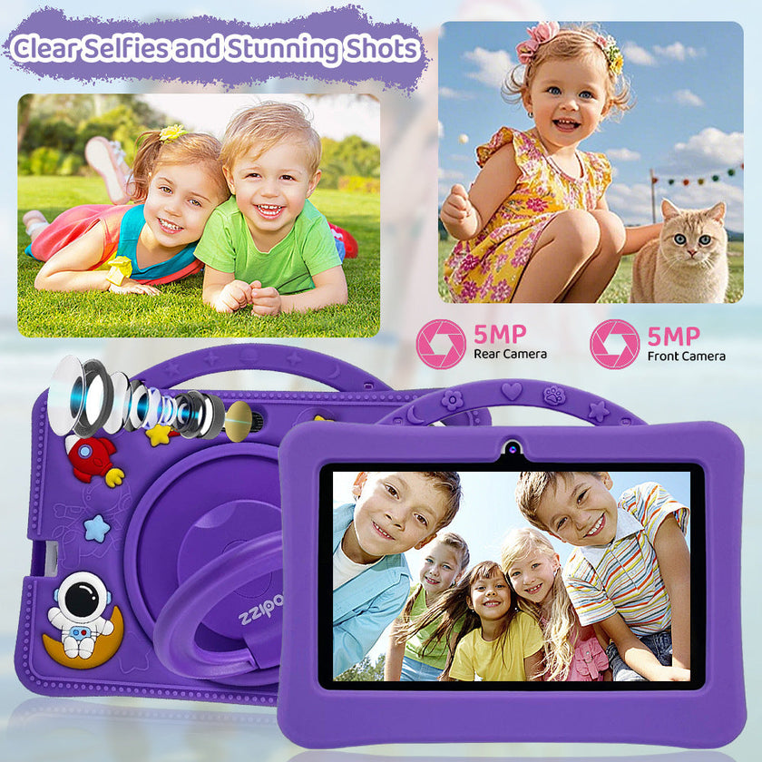 7-Inch Kids Bluetooth Tablet – IPS Screen, GPS, Stylus & 5–7Hr Battery