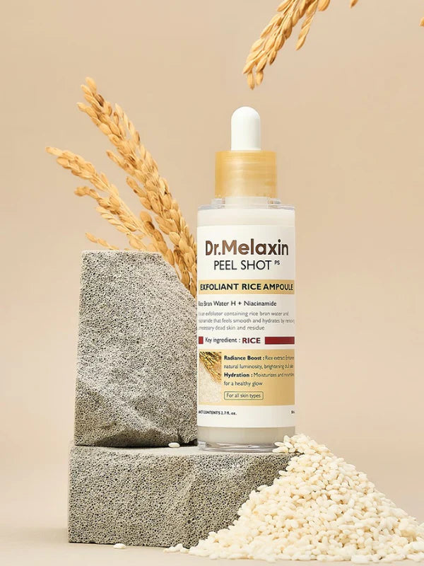 Dr.Melaxin Peel Shot Exfoliating White Rice Ampoule 80ml