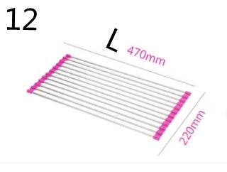 Folding Kitchen Drain Sink Rack Stainless Steel sink caddies