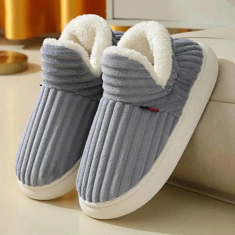 Winter Men's And Women's Same Style Cotton Slippers
