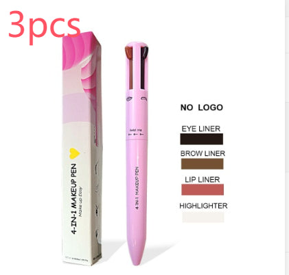 4-in-1 Makeup Pen – Eye Liner, Brow Liner, Lip Liner & Highlighter