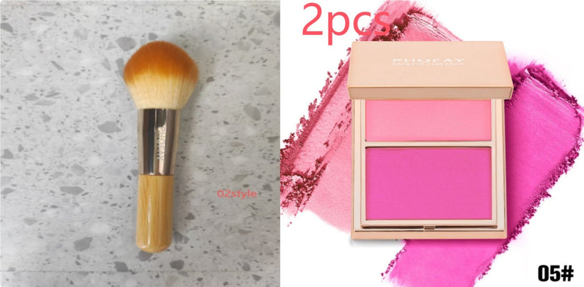 PHOFAY Double-Take Cream & Powder Blush Duo – Multi-Colour Blush & Contour Set