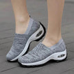 Mesh Sports Shoes Breathable Slip On Air Cushion Sneakers Casual Thick Bottom Heightened Shoes for Women