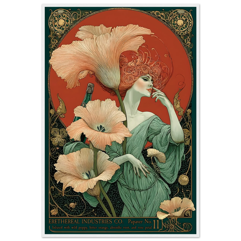 Papaver Vermouth - Poster & Framed Print