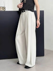 Corporate Wide Leg Pant Office Work Trouser Women