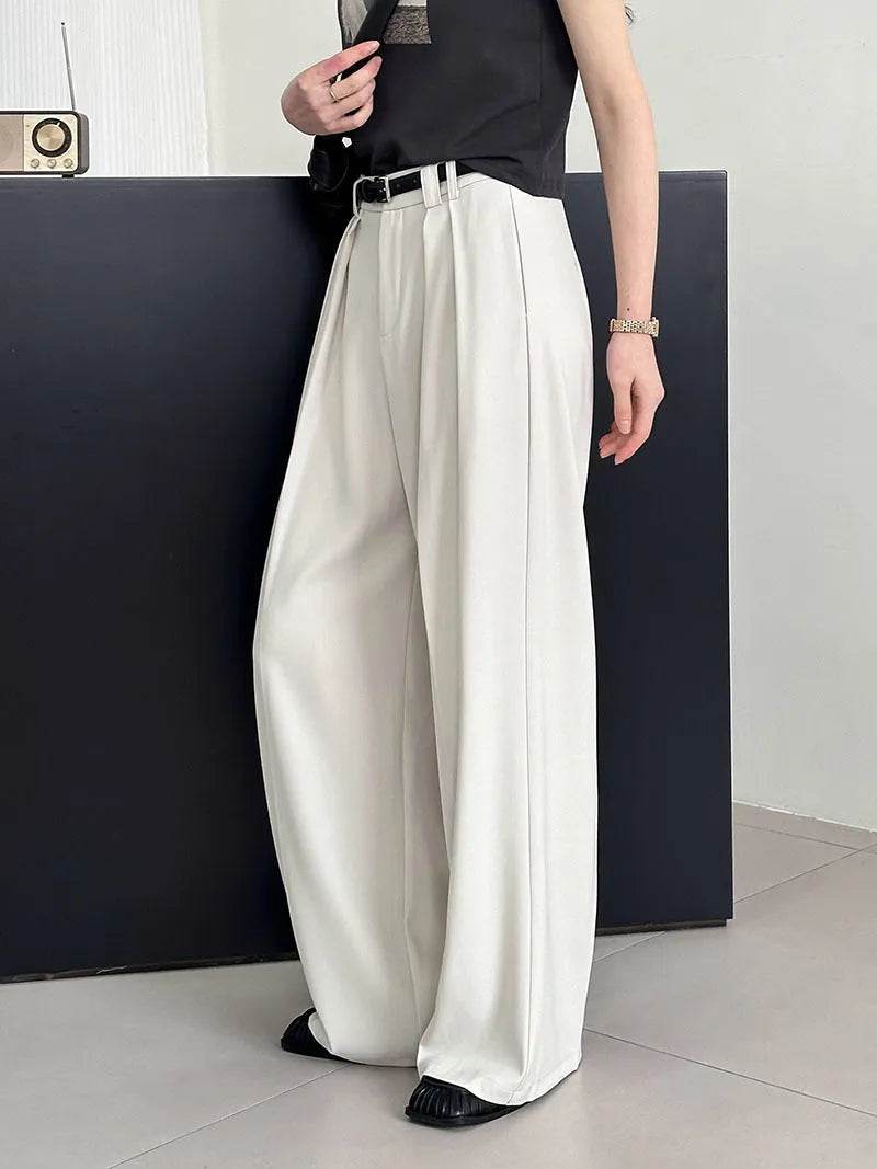 Corporate Wide Leg Pant Office Work Trouser Women