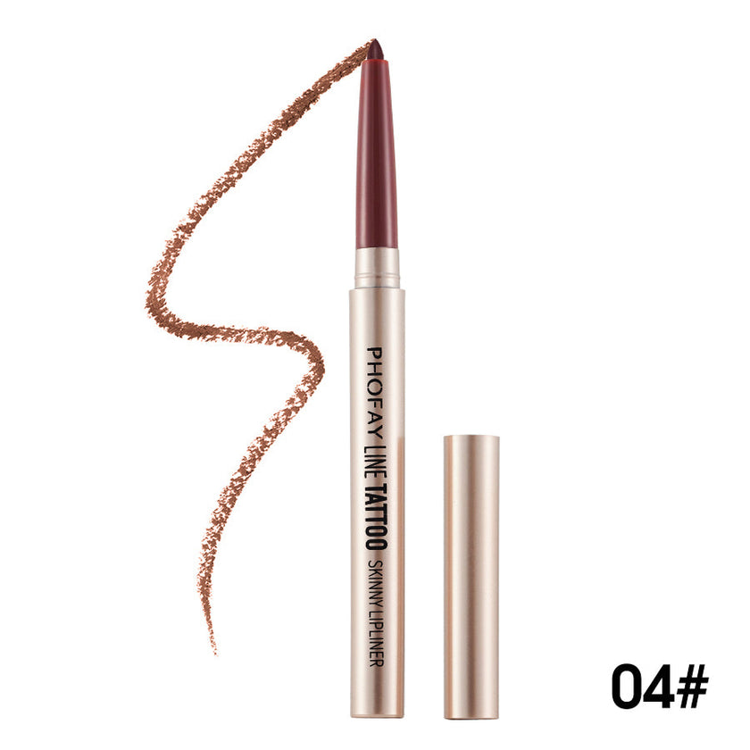 PHOFAY Line Tattoo Skinny Lip Liner – Waterproof, Long-Lasting (Singles & Sets)