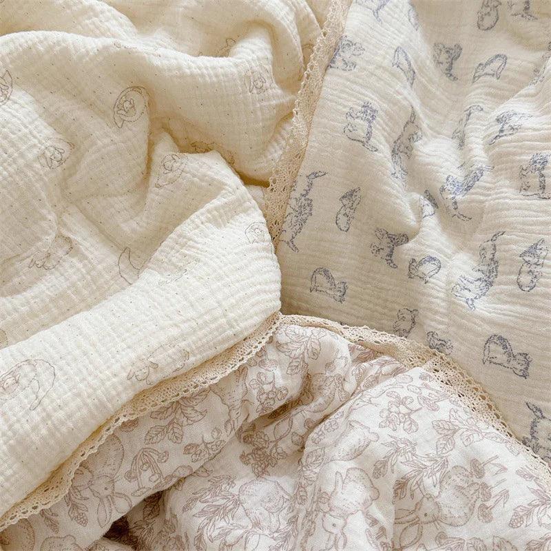 Pure Cotton Class A Double-layer Gauze Summer Air-conditioning Thin Duvet
