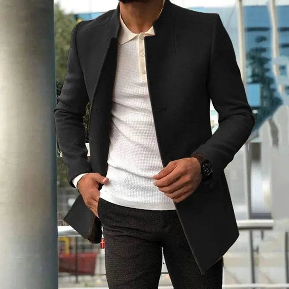 Blazer for Men Used as Business Work Jacket Breasted Plain - Slim fit