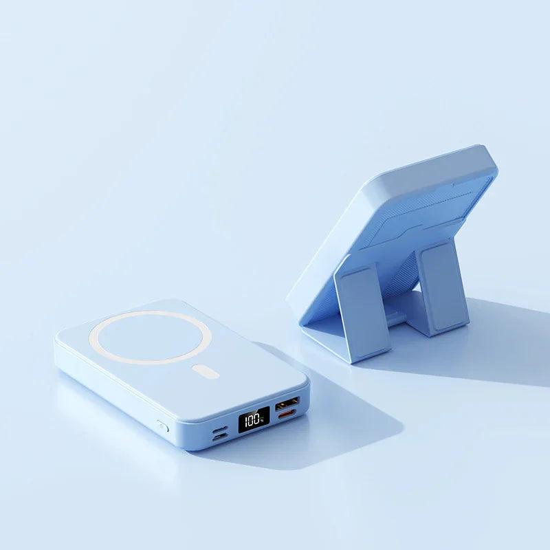 Magnetic Wireless Power Bank With Bracket