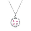 Open Round Hollow Perfume Box Necklace