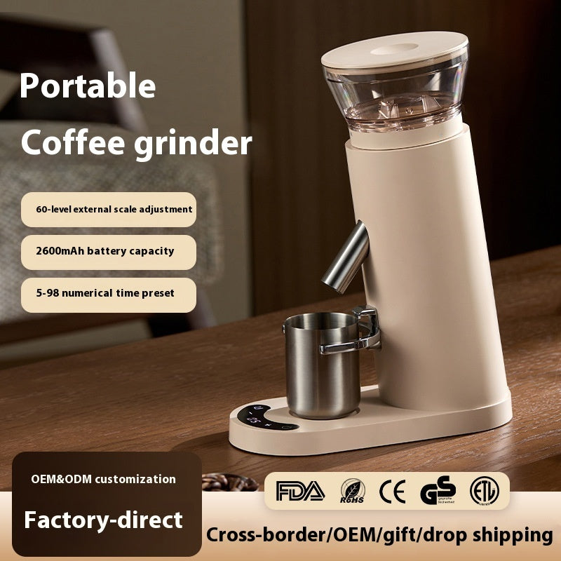 Portable Electric Coffee Maker with Keep Warm and Temperature Control, Stainless Steel, Under 0.5L
