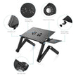 Folding Computer Desk Notebook Computer Stable With Double Fan