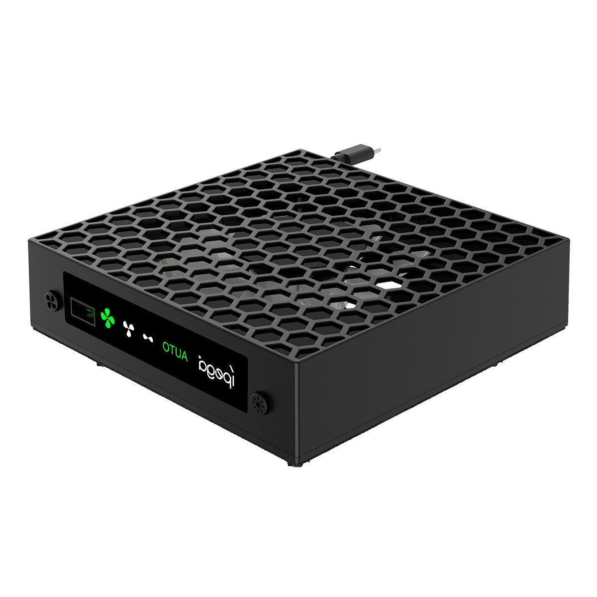 Xbox Series X Cooling Fan Stand with Temperature Display, RGB Lighting & Headset Holder