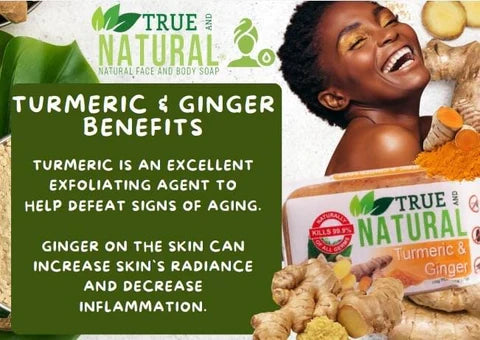 TURMERIC & GINGER FACE & BODY BAR
