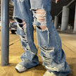Women's High Waist Wide Leg Denim Jeans – Slim Mopping Flare Trousers Canada USA (S–2XL)