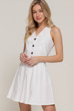 Sahara V-Neck Button Down Vest