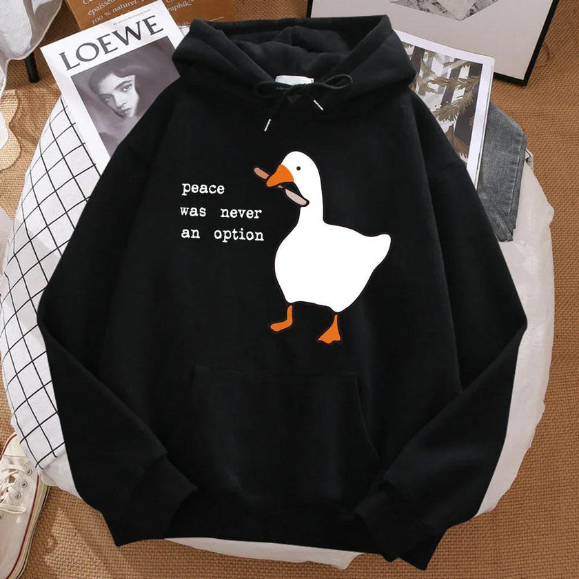 Print Sweatshirt Street Loose Spring And Autumn Hoodie