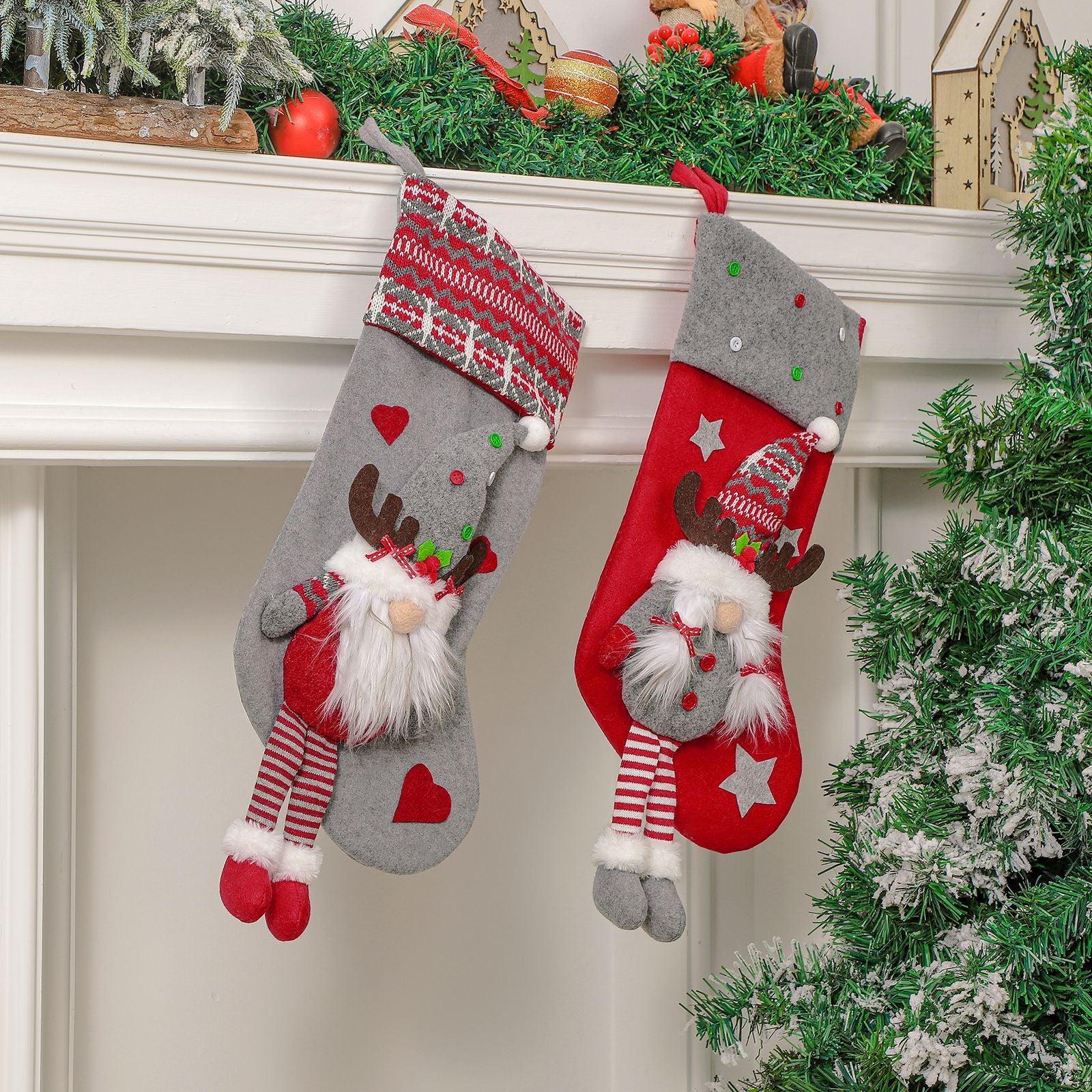 Christmas Stockings Gift Bags Gift Candy Stockings