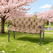 59'' X 38'' Tufted Bench Cushion For Outdoor Furniture, 3-Seater Replacement For Swing Chair, Patio Sofa Couch, TIKTOK Prohibits Sales