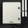 NEMA Steel Enclosure, 16 X 12 X 8 NEMA 4X Fiberglass Electrical Box, IP66 Waterproof & Dustproof, Outdoor Indoor Electrical Junction Box, With Mounting Plate