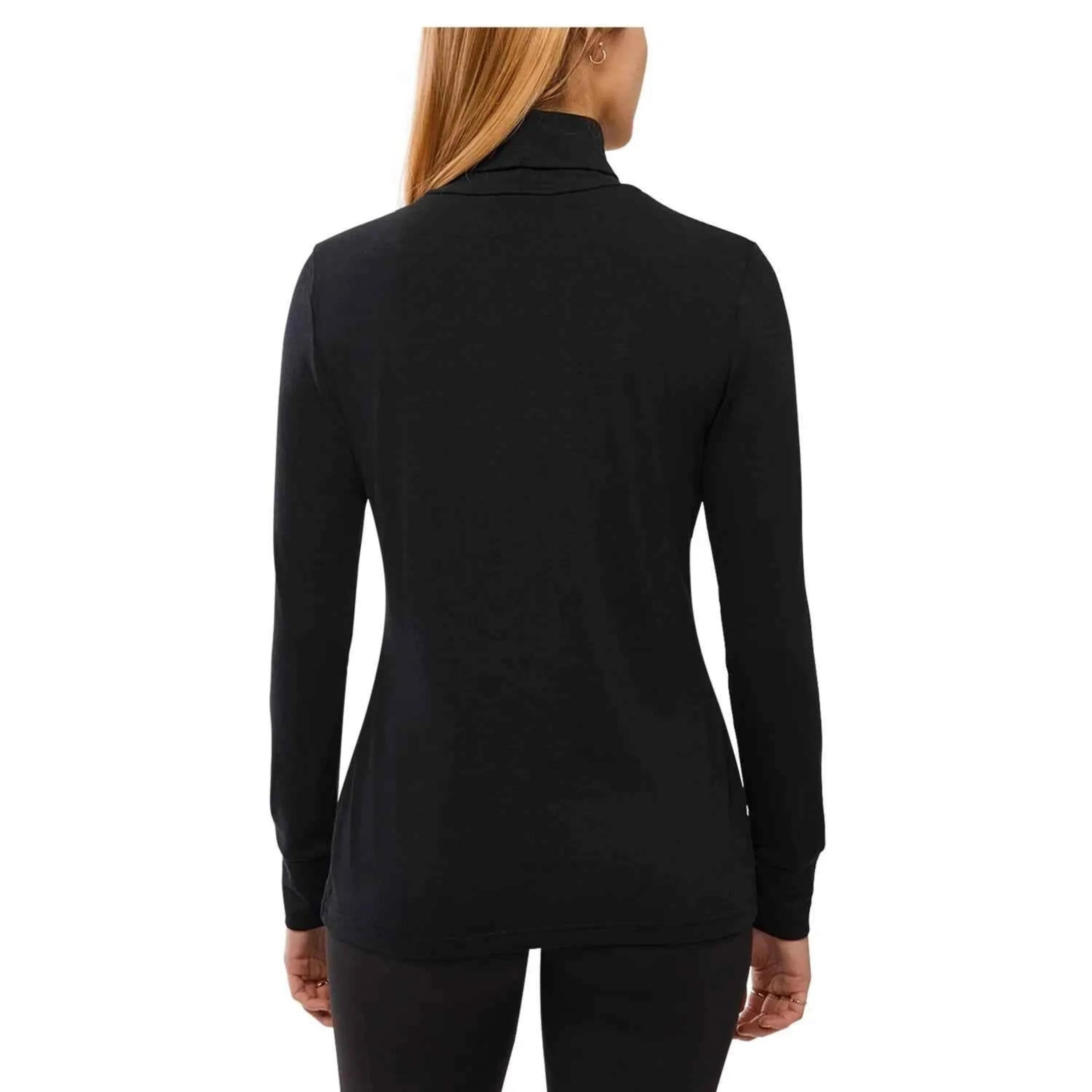 Kombi Women's Turtleneck Long Sleeve Casual Apres Ski Layer Tops Size: Large