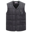 Men's Down Vest Plus-sized Duck Down Vest Warm Autumn And Winter