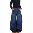 Unisex Baggy Jeans – Y2K Streetwear Wide Leg Denim Pant with Large Pockets S–3XL