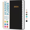 A5 Coil Planner Notebook 2026 – Spiral Bound Daily Planner in 6 Colours