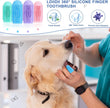 Silicone Pet Finger Toothbrush – Soft BPA-Free Dog & Cat Toothbrush for Teeth Cleaning & Gum Massage