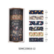Creative Christmas Gift And Paper Adhesive Tape Journal Tape Christmas Decoration Material Cute Christmas Tape
