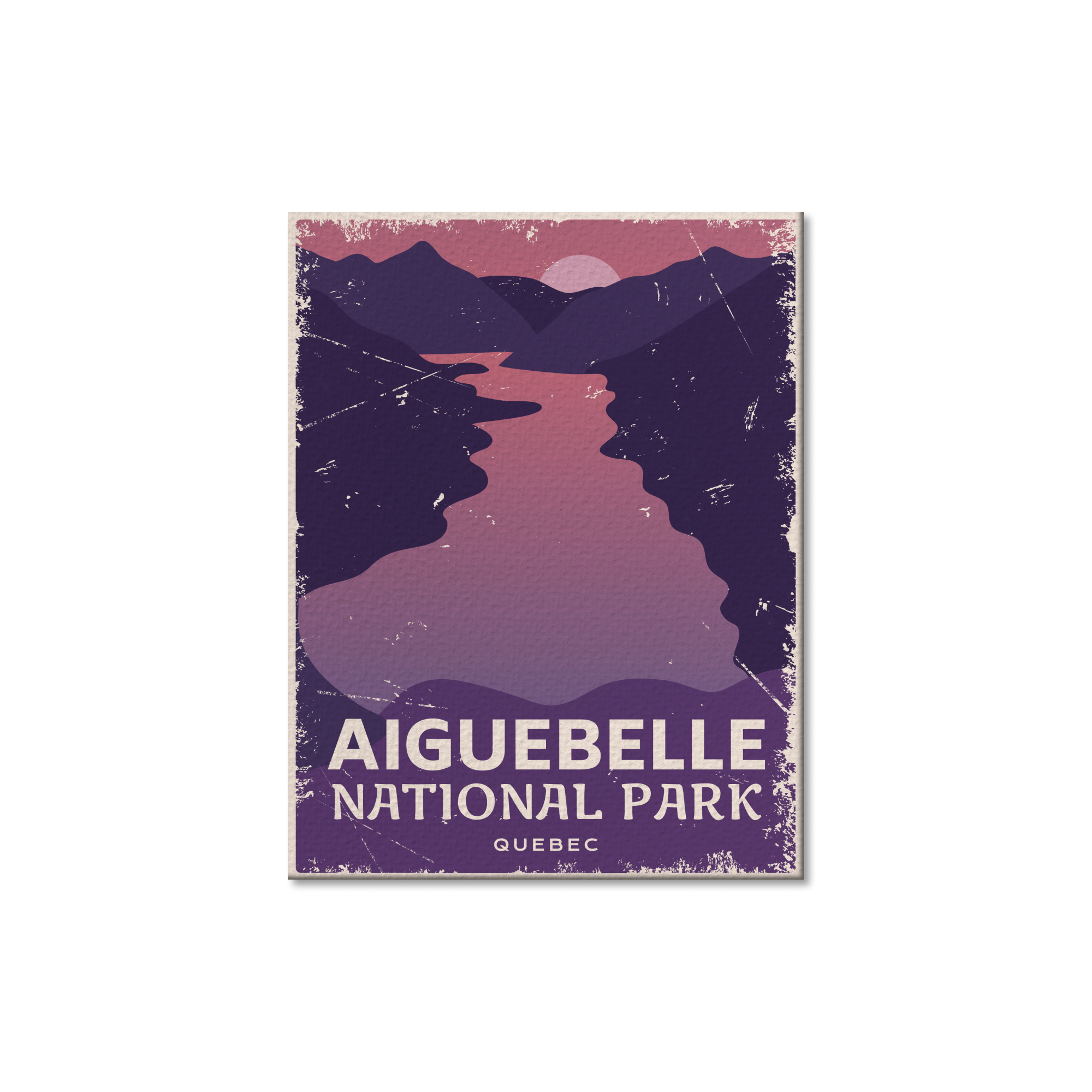 Aiguebelle Quebec National Park Postcard, Canada Parks