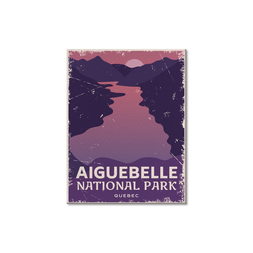 Aiguebelle Quebec National Park Postcard, Canada Parks