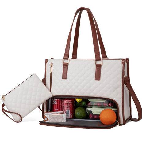 Women's Insulated Lunch Bag Handbag – Thermal Work Tote