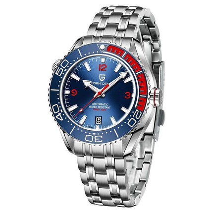 Men's Luminous Mechanical Watch Rotatable Bezel Sports Watch