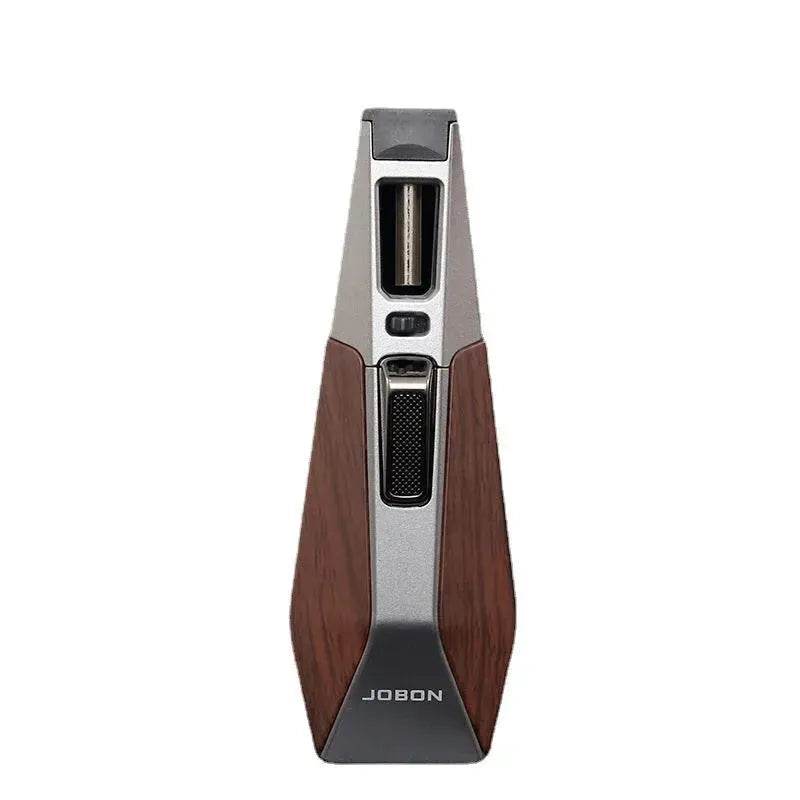 Luxury Cigar Lighter with Safety Lock, Alloy Build, Multiple Finishes