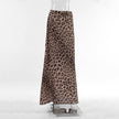 Leopard Long Skirt Fashion Mermaid Skirt Womens Clothing