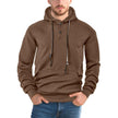 Mens Hooded Sweater – Polyester Pullover Hoodie with Long Sleeves