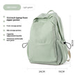 Mori Leisure Backpack – Lightweight Oxford School & College Bag | Khaki, Black, Green | 15.6