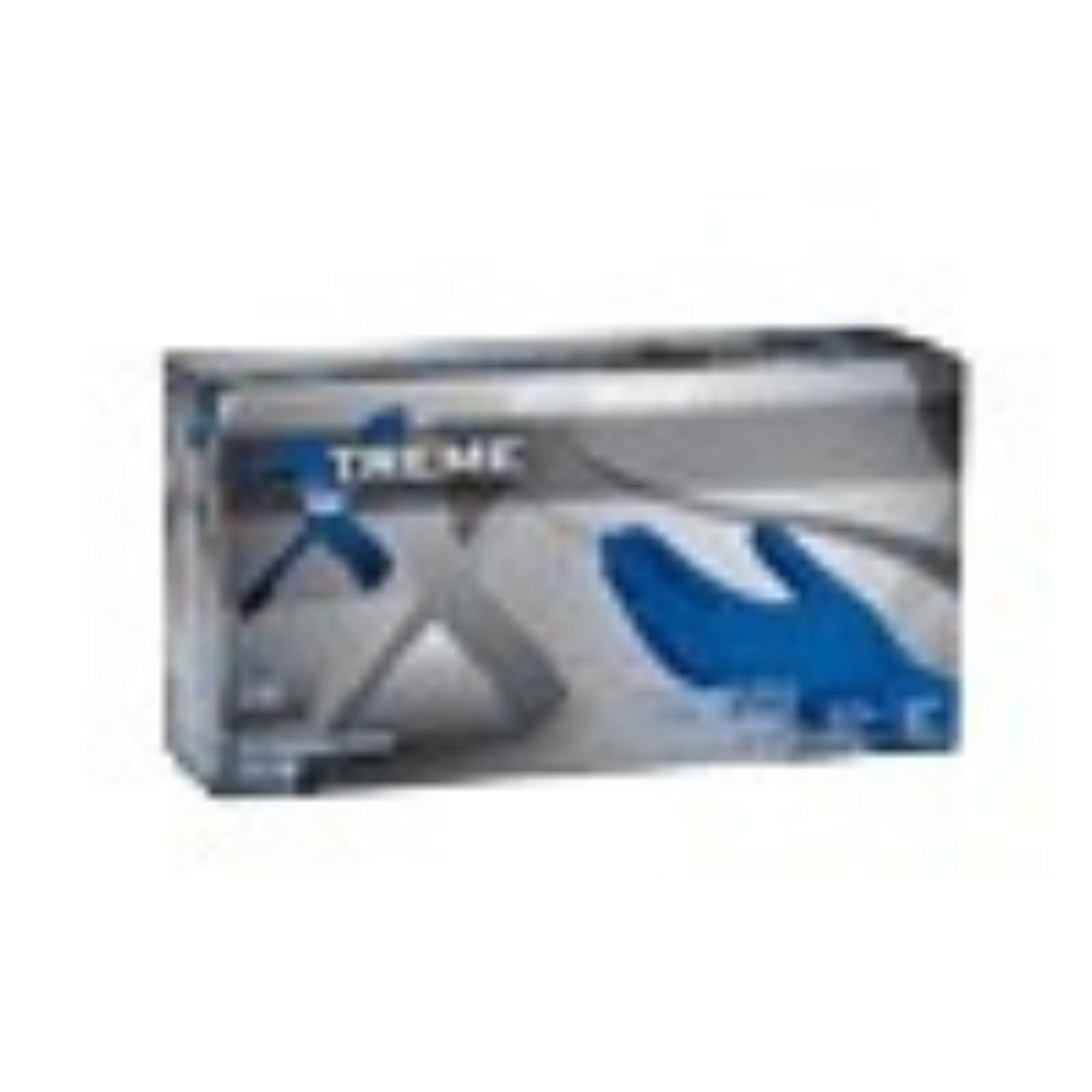 Dark Blue Nitrile Gloves 100 Pack – Powder-Free Pitted Disposable Gloves for Food, Medical & Industrial Use