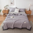 Pure Color Washed Cotton Summer Air Conditioning Duvet