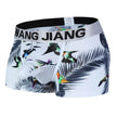 Silk Breathable Mesh Floral Ball sack Brief Boxers with Pouch Underwear