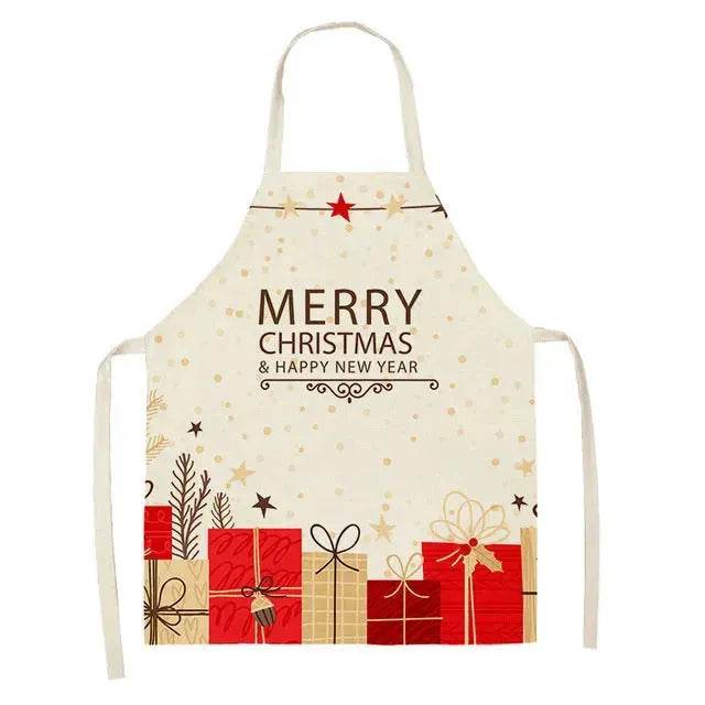 Personalized Christmas Aprons gifts idea for chefs bakers