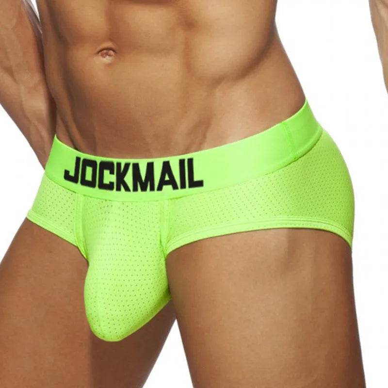 JOCKMAIL Spandex Pouch Briefs Trunk Underwear Panties men