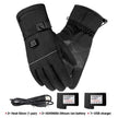 Motorbike Heated Gloves – Electric Touch Screen Winter Riding Gloves