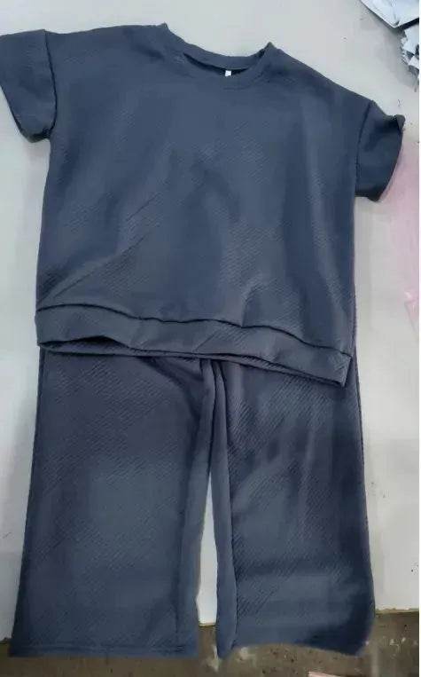 Coord fashion spring and summer 2 piece pant set women