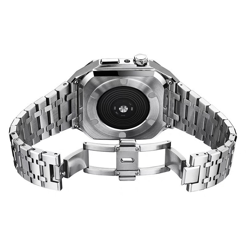 Premium Watch Strap & Protective Case – Modified Steel Strap Watch Accessory Kit